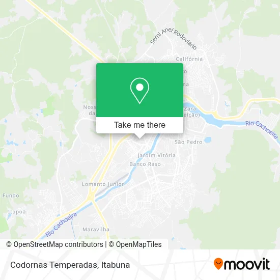 Codornas Temperadas map
