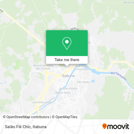 Salão Fik Chic map