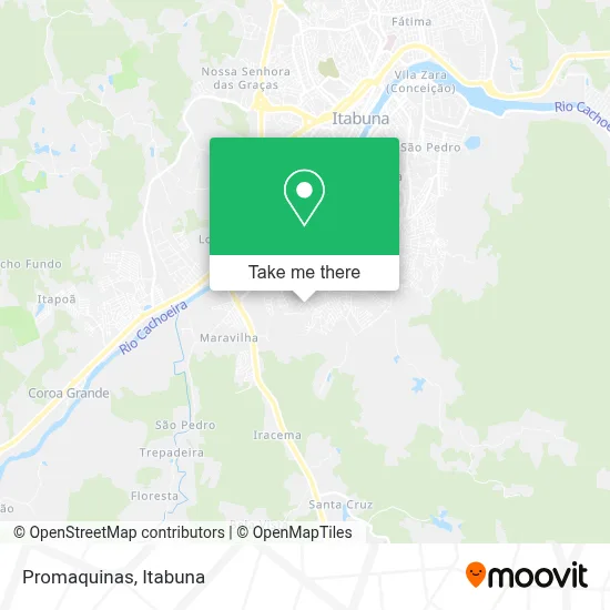 Promaquinas map
