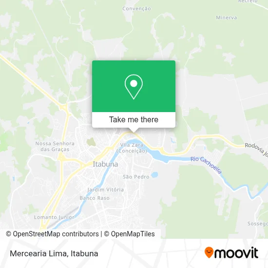 Mercearia Lima map