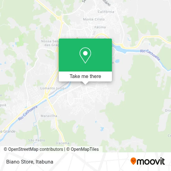 Biano Store map