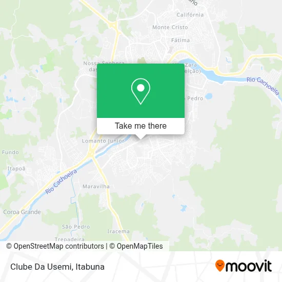 Clube Da Usemi map