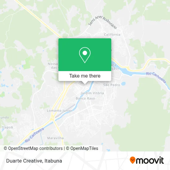 Duarte Creative map