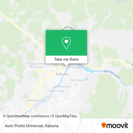 Auto Posto Universal map