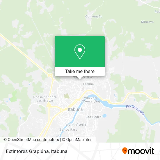Extintores Grapiúna map