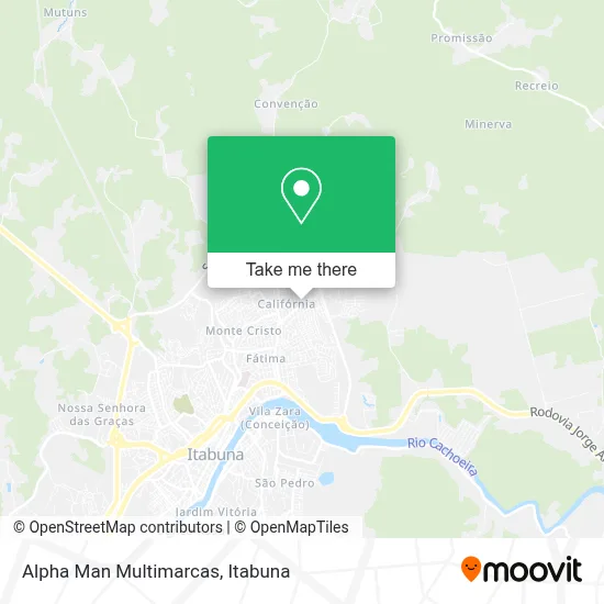 Alpha Man Multimarcas map