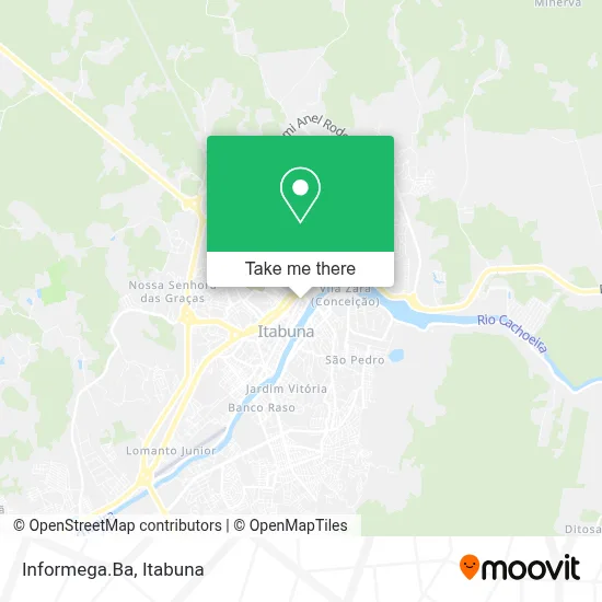Informega.Ba map