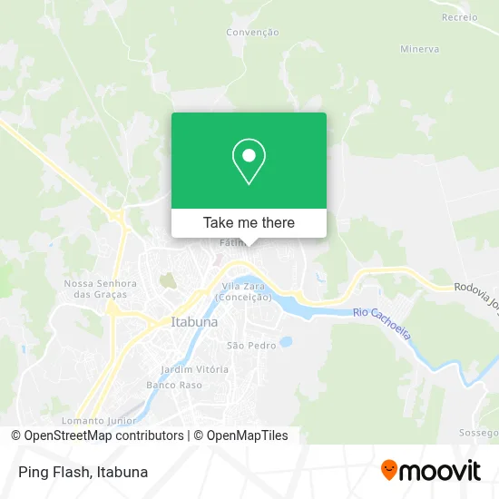 Ping Flash map