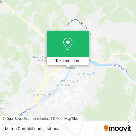 Milton Contabilidade map