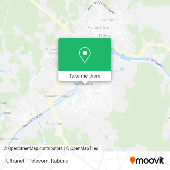 Ultranet - Telecom map