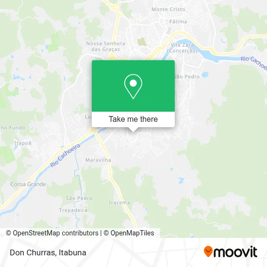 Don Churras map