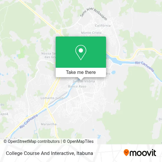 College Course And Interactive map