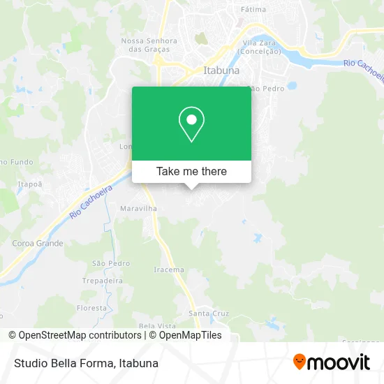 Studio Bella Forma map