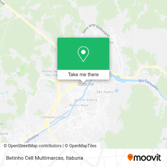 Betinho Cell Multimarcas map