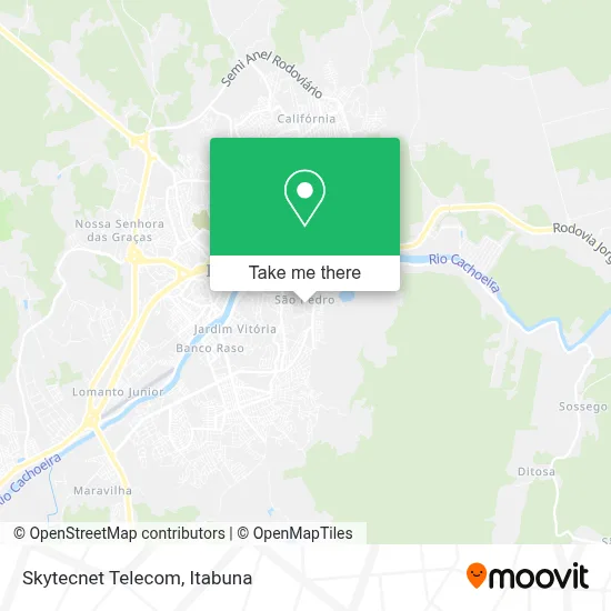 Skytecnet Telecom map