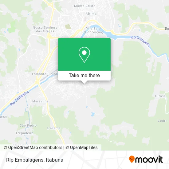 Rlp Embalagens map