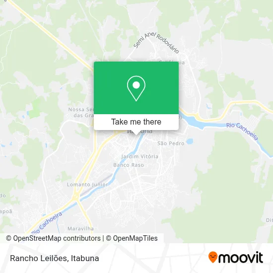 Rancho Leilões map