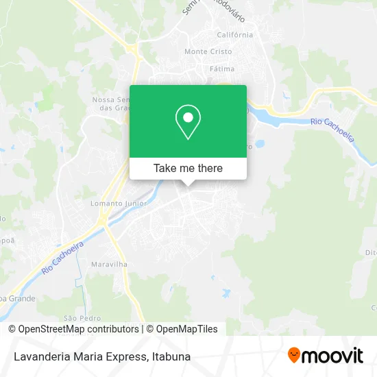 Lavanderia Maria Express map
