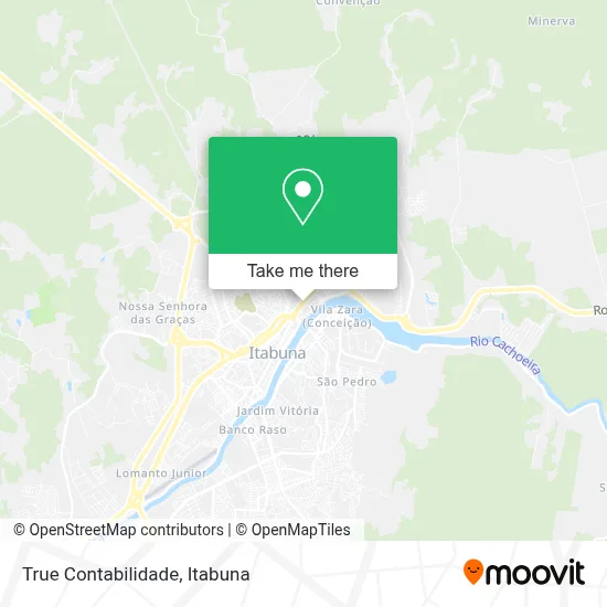 True Contabilidade map