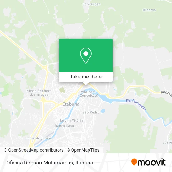 Oficina Robson Multimarcas map