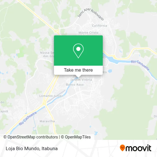 Loja Bio Mundo map