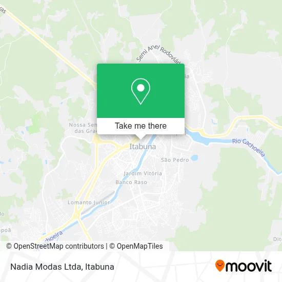 Nadia Modas Ltda map