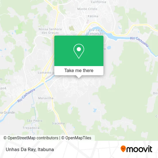 Unhas Da Ray map