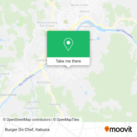 Burger Do Chef map