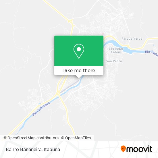 Bairro Bananeira map