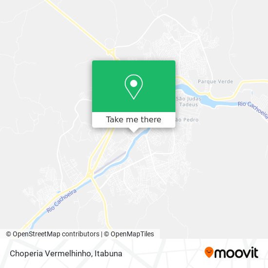 Choperia Vermelhinho map