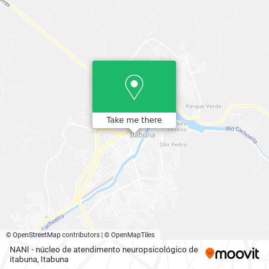NANI - núcleo de atendimento neuropsicológico de itabuna map