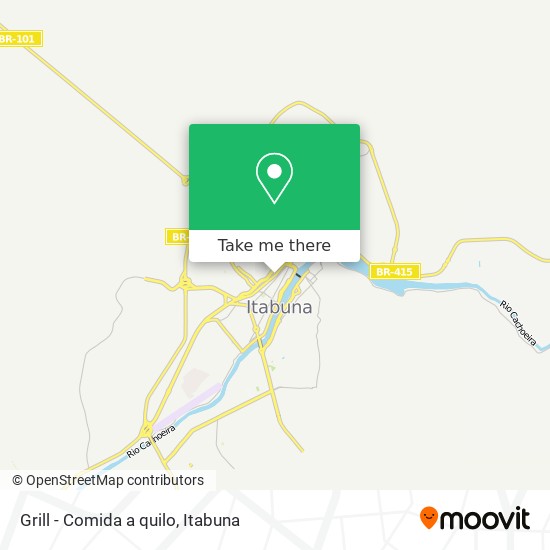 Grill - Comida a quilo map