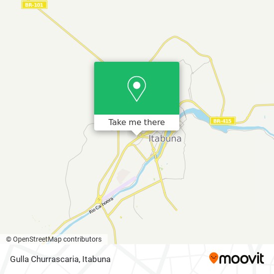 Gulla Churrascaria map