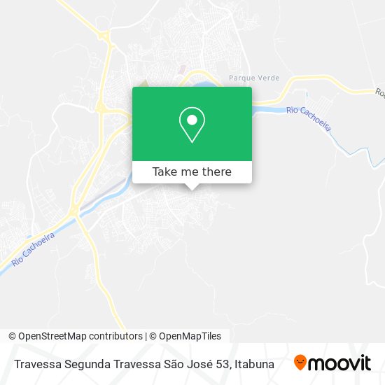 Mapa Travessa Segunda Travessa São José 53