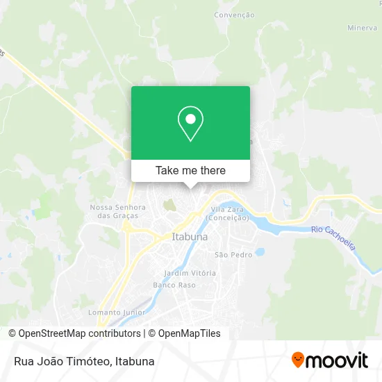 Rua João Timóteo map