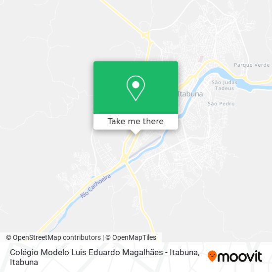 Colégio Modelo Luis Eduardo Magalhães - Itabuna map