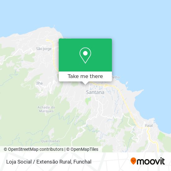 Loja Social / Extensão Rural map