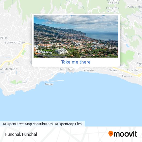 Funchal map