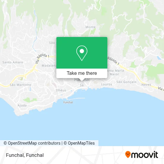 Funchal map