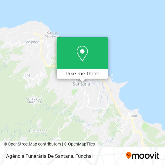 Agência Funerária De Santana mapa