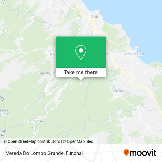 Vereda Do Lombo Grande map