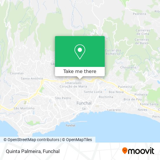 Quinta Palmeira map