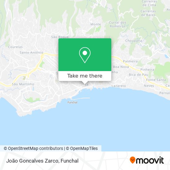 João Goncalves Zarco map