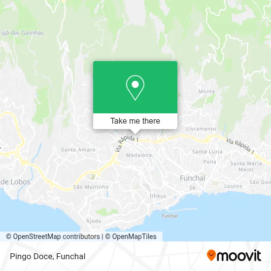 Pingo Doce map