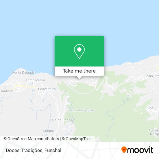 Doces Tradições map