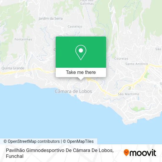 Pavilhão Gimnodesportivo De Câmara De Lobos map