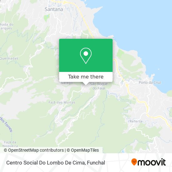 Centro Social Do Lombo De Cima map