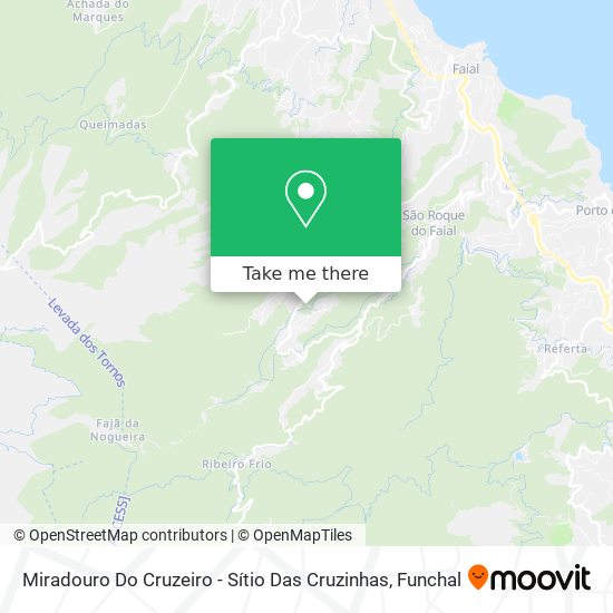 Miradouro Do Cruzeiro - Sítio Das Cruzinhas map