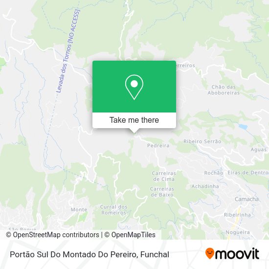 Portão Sul Do Montado Do Pereiro mapa