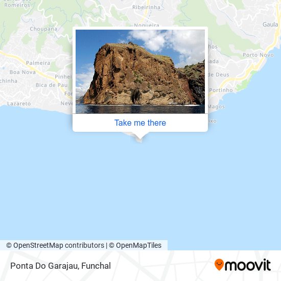 Ponta Do Garajau map
